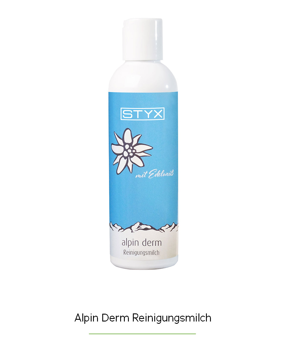 Alpin Derm Reinigungsmilch, STYX Naturcosmetic